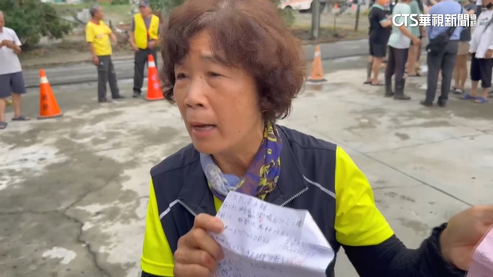 停電6天！賴清德視察台南學甲　秀昌里里長喊「我們要電」