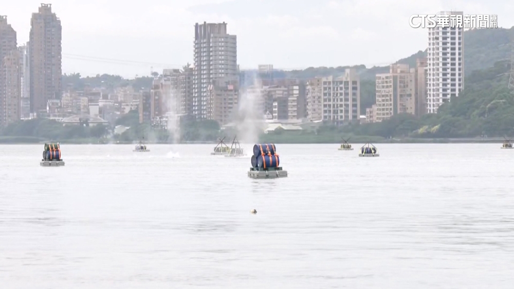 漢光Day4！　淡水河3道阻絕鏈「首度爆破演練」