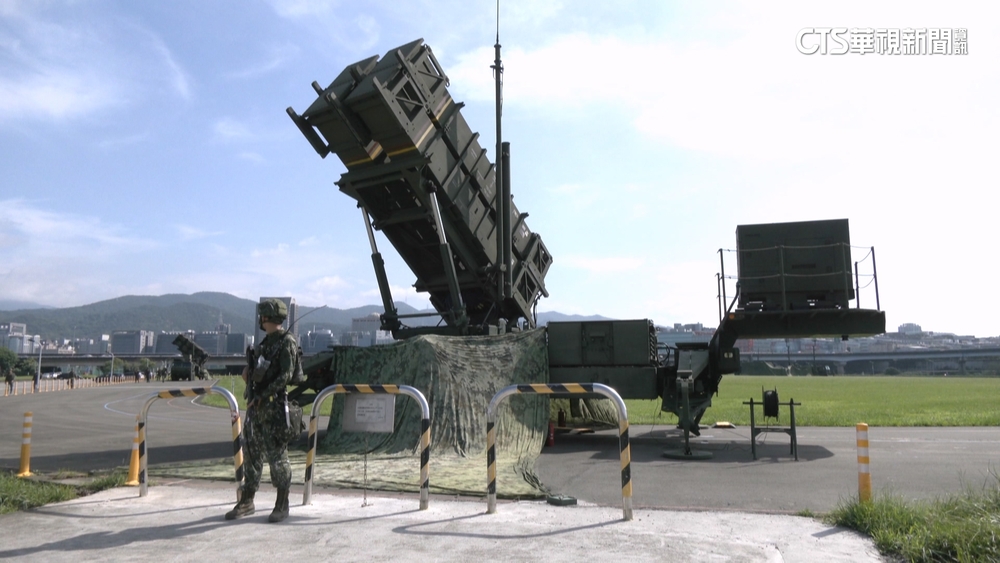 愛國者飛彈駐防北市河濱公園　防長親視導