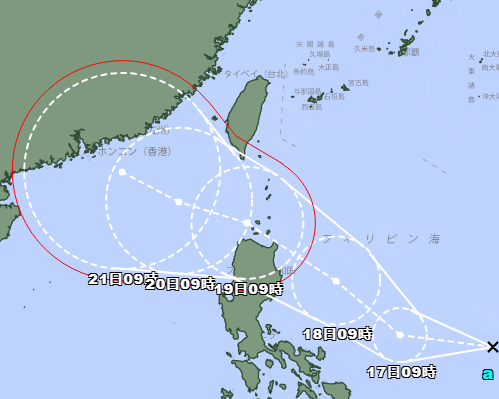 熱帶擾動96Ｗ即將成颱風「薇帕」　最新路徑曝！週末防大雨