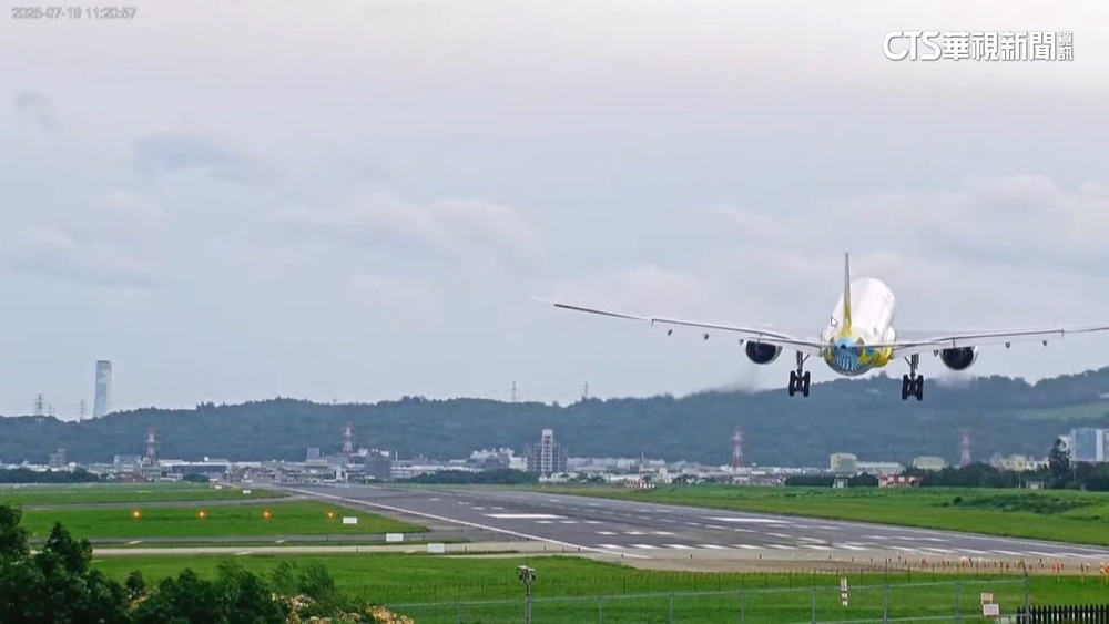 薇帕沒登陸北台颳強風　宿霧航空班機返航