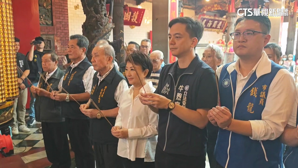 挺牛煦庭遭民眾嗆「不反共」　盧秀燕反擊：不去救災？