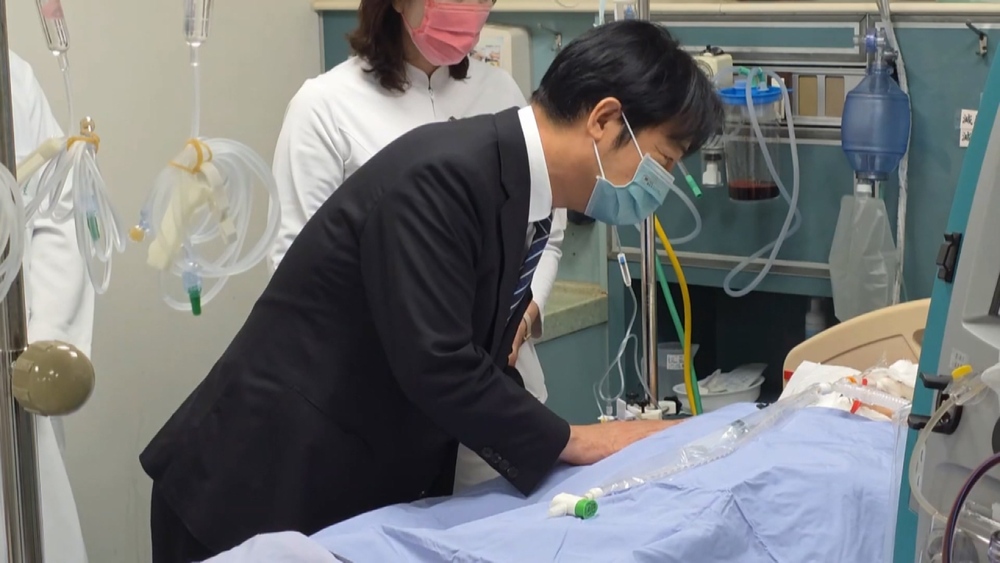 遭電擊台電員工今拔管器捐　賴清德哀悼：將頒褒揚令