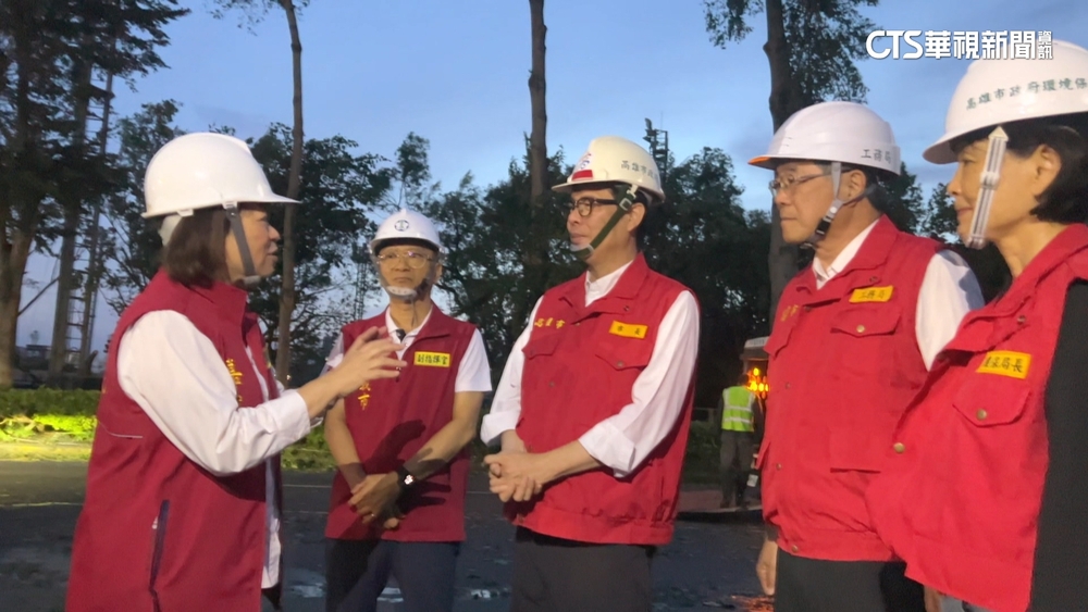 高雄逾1千名同仁支援嘉南救災　陳其邁：2天榮譽假