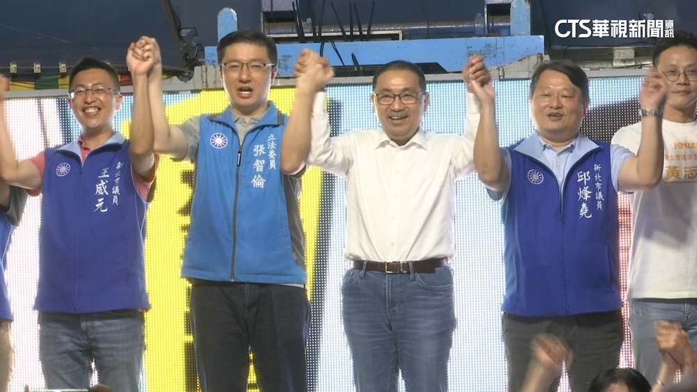 藍營議員.里長挺張智倫　侯友宜助攻催「不同意」票