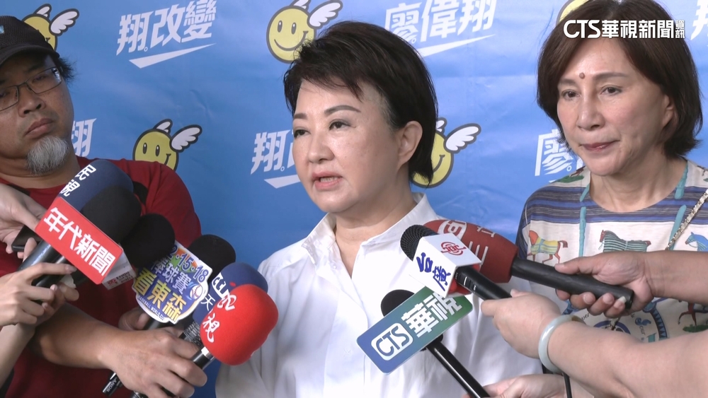 蔣萬安第15次助攻王鴻薇　盧秀燕挺廖偉翔陪車掃