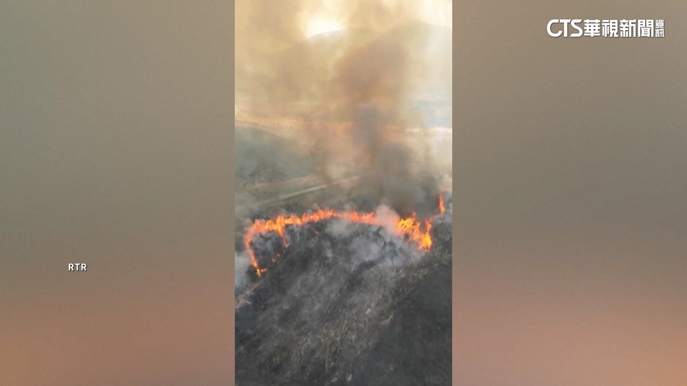 阿爾巴尼亞熱浪野火　當局出動軍隊控制火勢