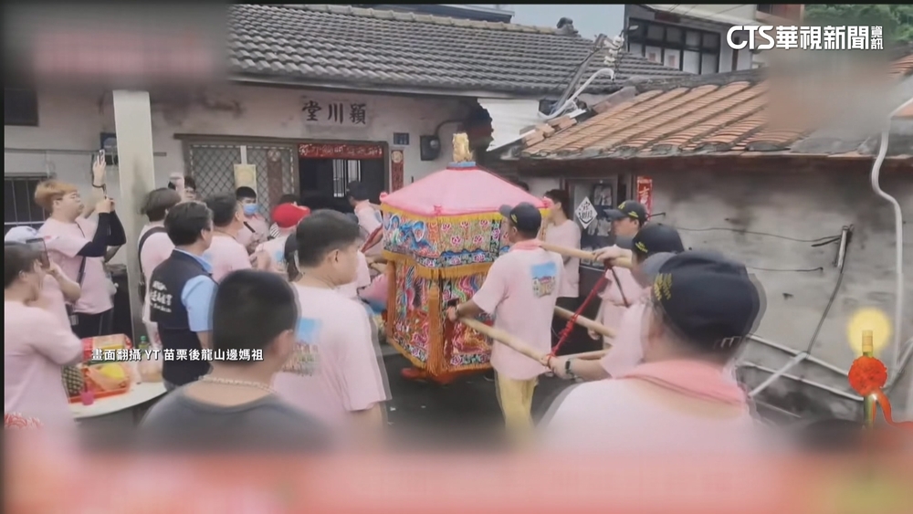 建廟動土大典登場　信眾恭請山邊媽祖登轎