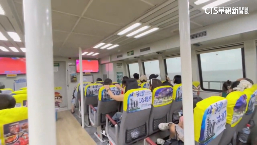 風浪增強！　東琉線交通船如「海盜船」　恐影響東琉線行駛