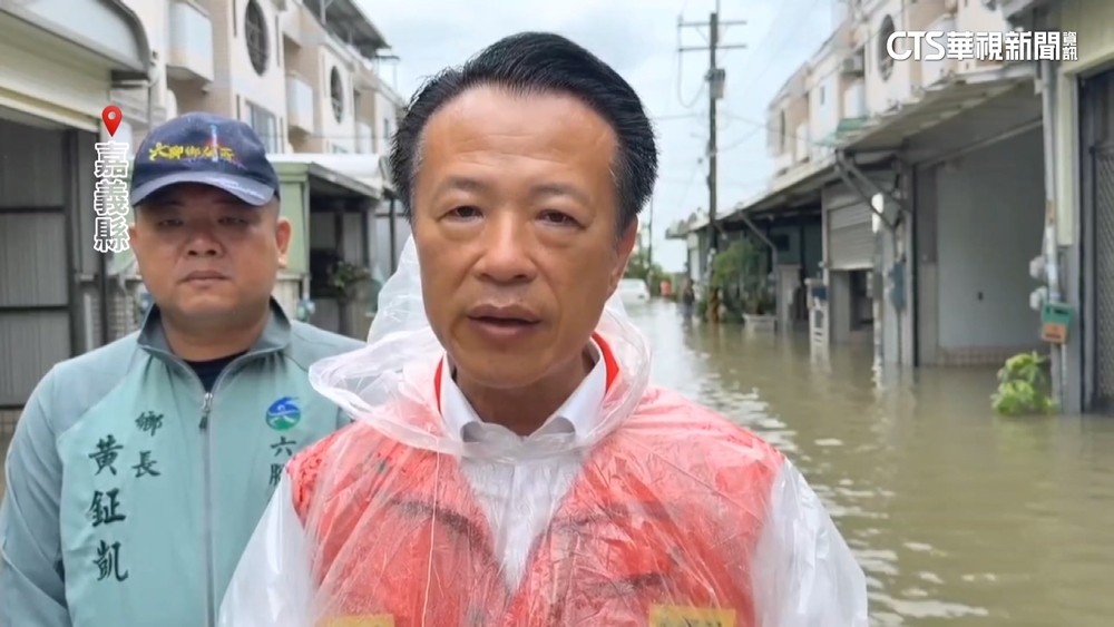 嘉義豪雨釀災！　翁章梁認停班課過晚：請大家體諒