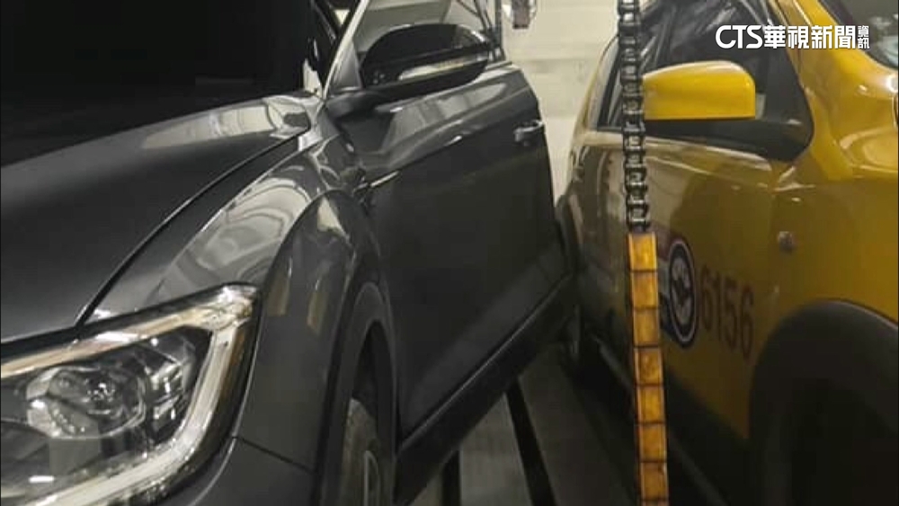 機械車格「人還在卻上升」　管理員遭控疏失毀車