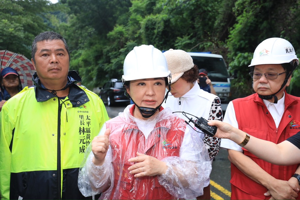 台中豪雨災情頻傳！盧秀燕籲「通報119、1999」：市府與市民共度風雨
