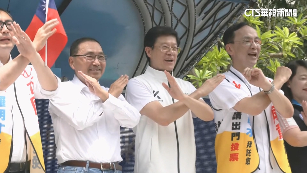 823第2波罷免投票　藍大咖助陣羅明才反罷　罷團送花籃嗆「拒舔共」