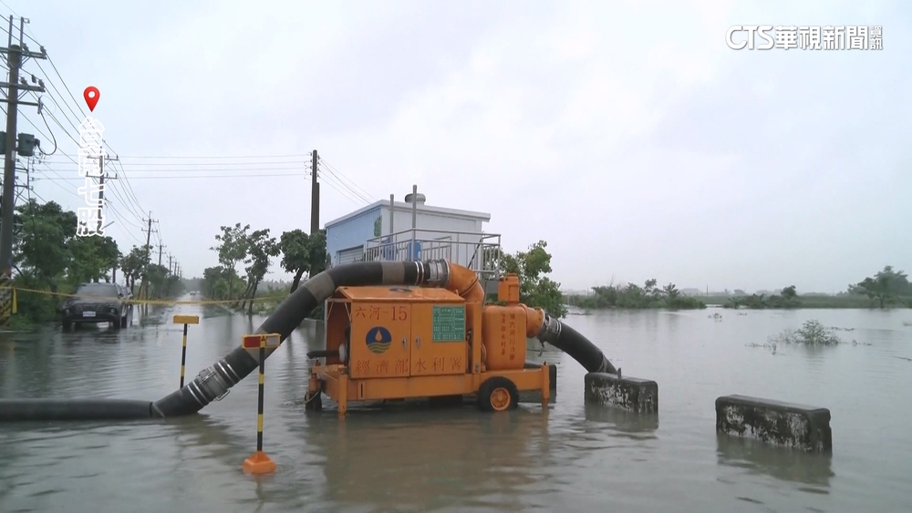7月風災又逢8月暴雨！　台南七股水淹家園居民喊苦