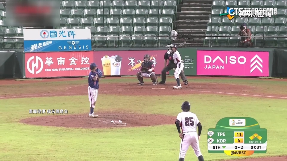 U12調度投手違規！　台灣總教練季軍戰遭禁賽