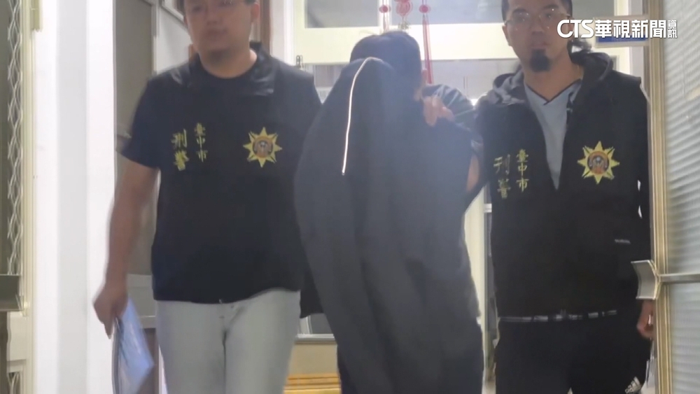 台中超商命案　嫌犯「有逃亡滅證串證之虞」　收押禁見