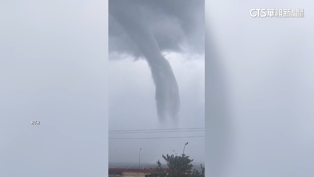 古巴驚現水龍捲奇景　逼近美使館引虛驚