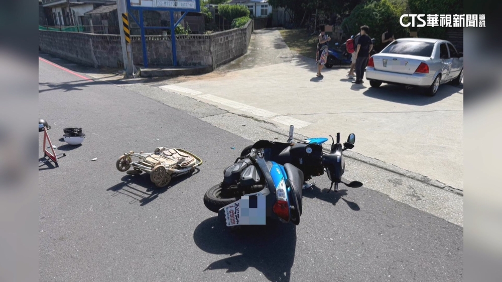 澎湖死亡車禍　4人送醫　騎士5個月大男嬰傷重不治