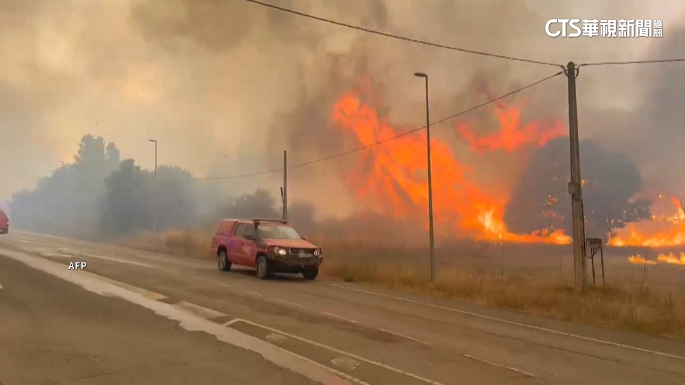 熱浪侵襲西班牙　西北野火交迫危歷史遺蹟