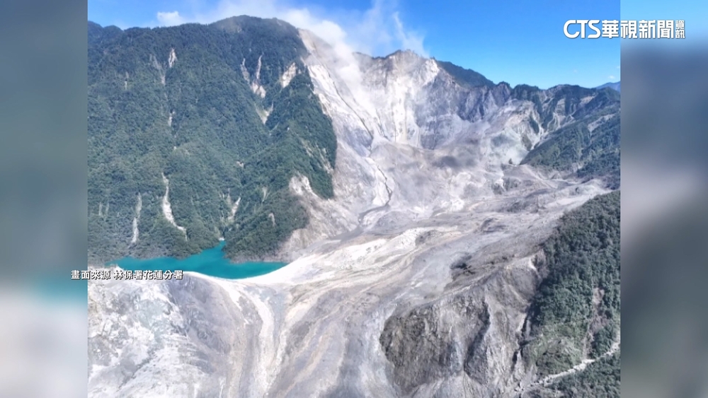 「楊柳」逼近　花蓮馬太鞍溪上游堰塞湖恐溢流