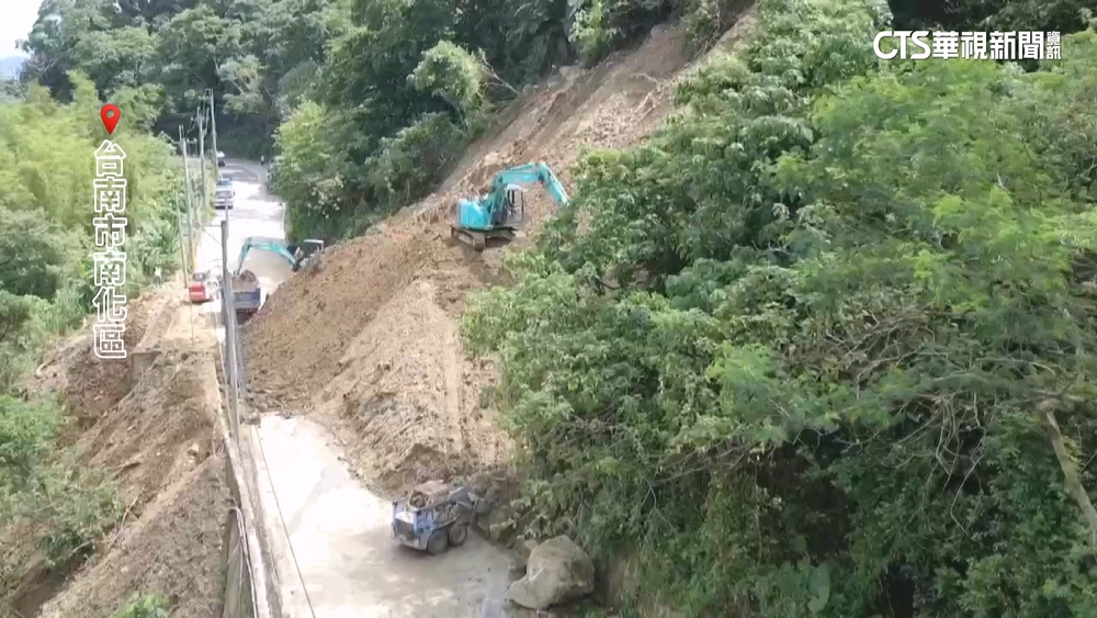 台南179線坍方「返家50公里」　工務局：開臨時道路