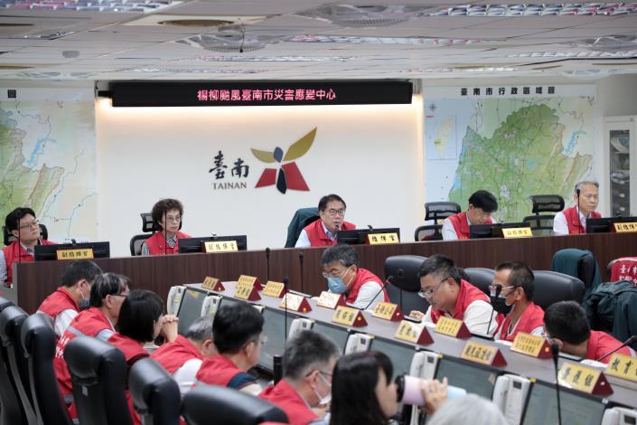 中颱「楊柳」襲台！　台南預防性撤離559人　黃偉哲：市府全面戒備