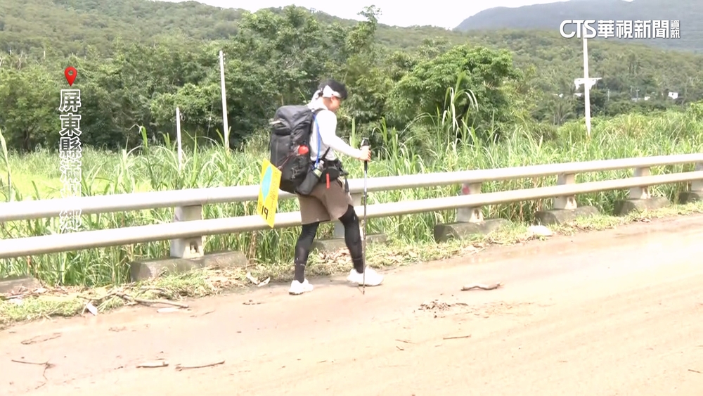 徒步環島遇楊柳攪局！　泥流中斷道路交通受阻