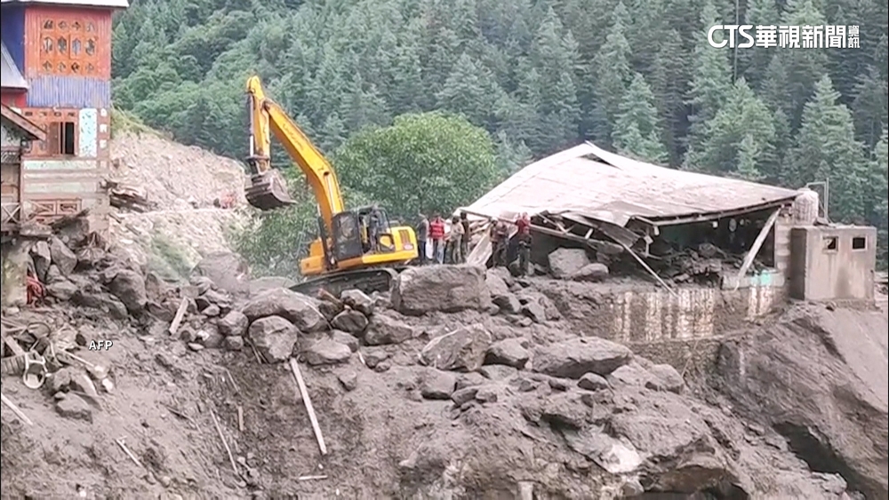 印度喀什米爾突降暴雨引山洪　逾46名朝聖者死亡