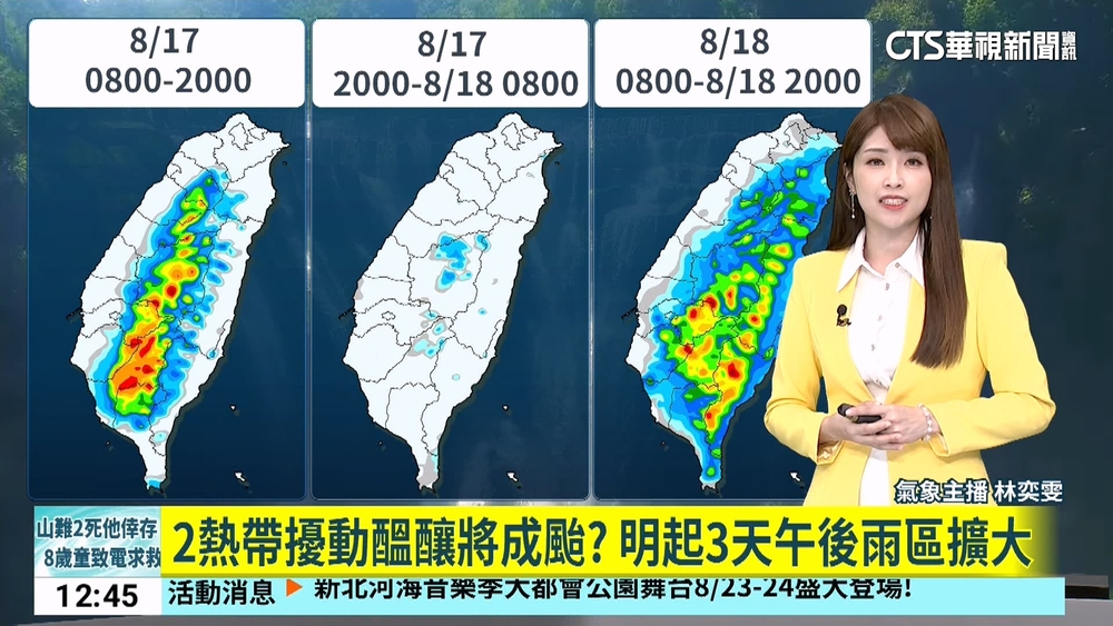 7縣市高溫警示逾36度　南部局部短延時豪雨
