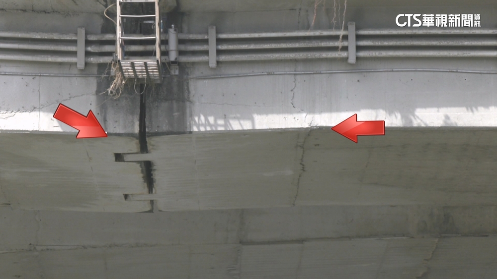 新生高架橋遭疑「損裂」引熱議　北市新工處：伸縮縫設計