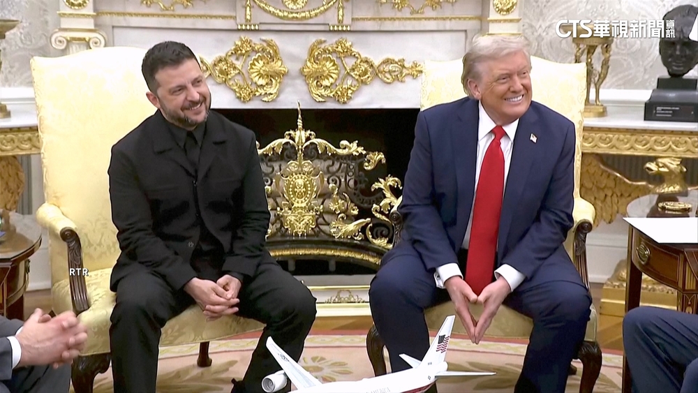 川澤白宮二會相談甚歡　澤倫斯基穿西裝赴會