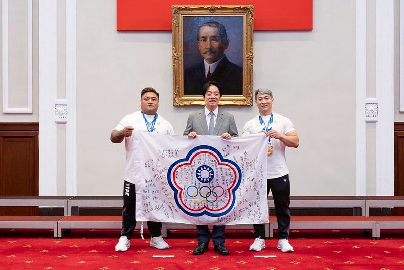 賴清德接見世運代表團　大讚「Team Taiwan」：讓台灣光芒更耀眼
