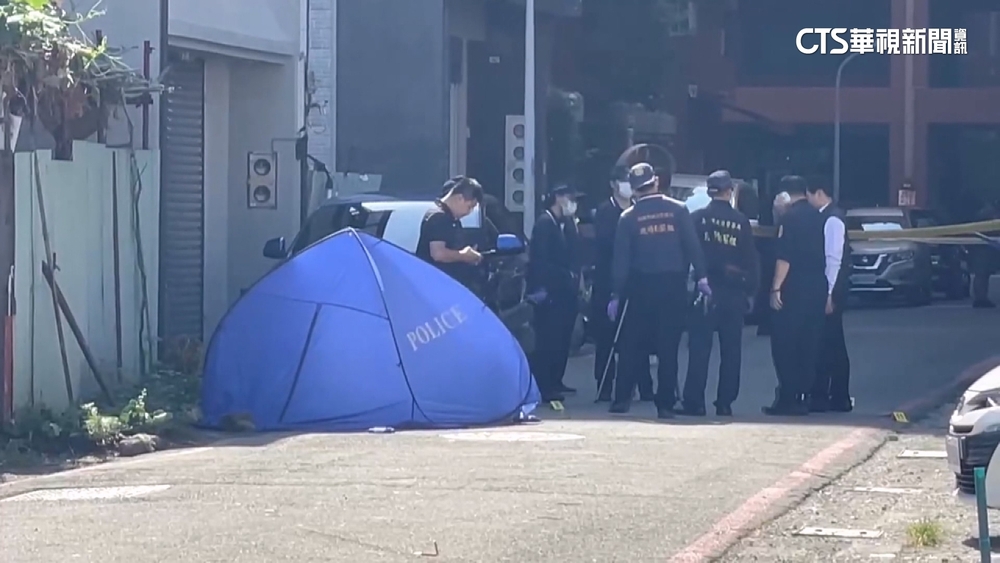 高雄51歲男當街遭開16槍　頭頸腹中5槍.槍手逃亡中