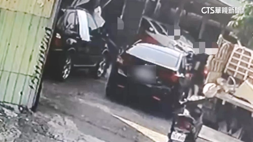 蘆洲爆槍擊案！4惡煞停車場攔車　球棒砸車還開槍