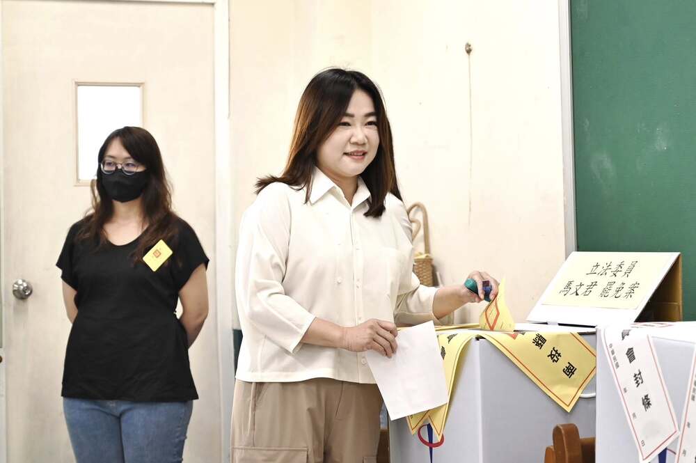 不同意票一路領先　馬文君自行宣布罷免案「未通過」