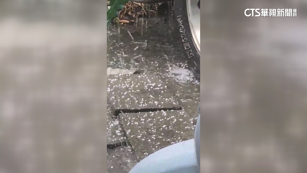 「冷心低壓」來襲！　對流旺盛　梨山.阿里山下冰雹