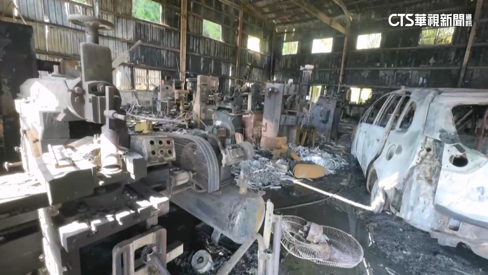 南投草屯五金工廠大火　老闆女兒命喪火海