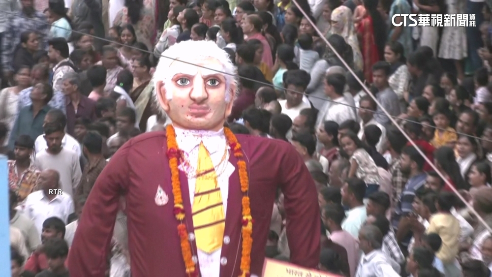 美徵印度50%懲罰性關稅　民眾怒燒川普人像