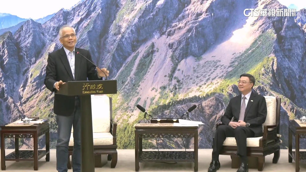 水牛伯來了！　游錫堃嘆：車輪不順　卓努力打折