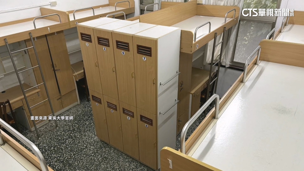 宿舍？軍舍？　東吳大學生分享「8人大寢室」照引熱議