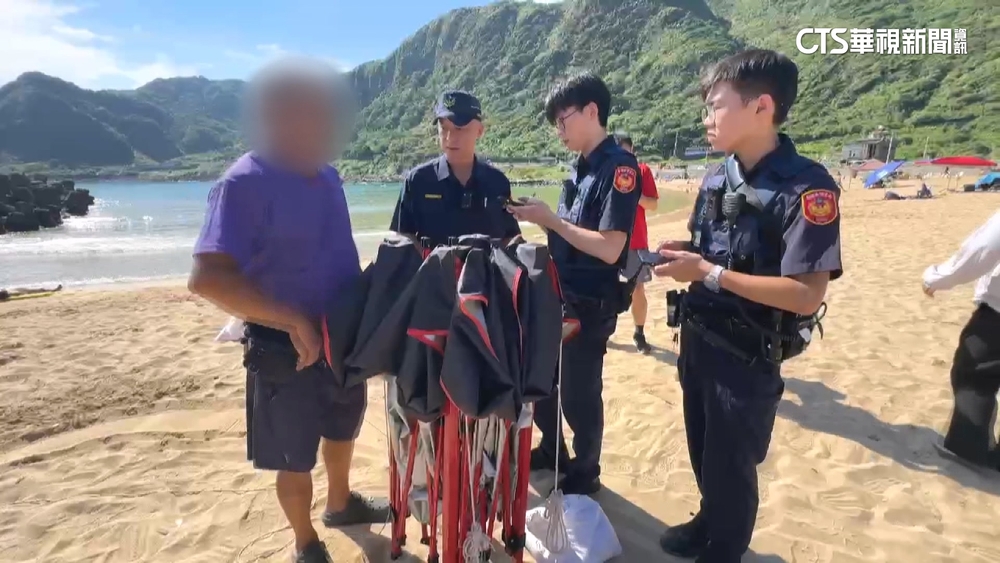 基隆大武崙沙灘疑遭業者私占　市府：未改善.移送偵辦