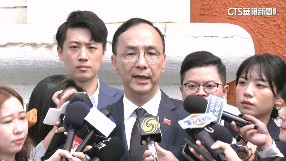 傳推代理人選藍黨魁？　朱立倫：挺眾望所歸人選