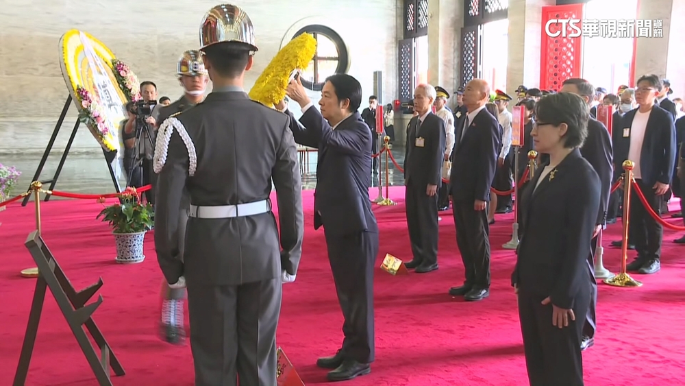 93軍人節致敬先烈　賴清德：台灣不拿槍桿子紀念