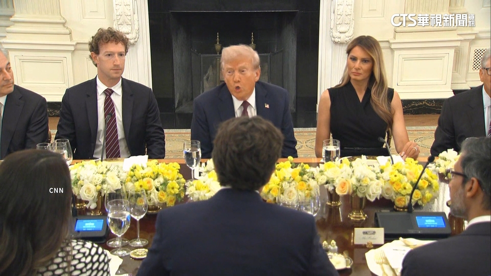 川普設宴款待逾20位科技高層　馬斯克.黃仁勳未列席