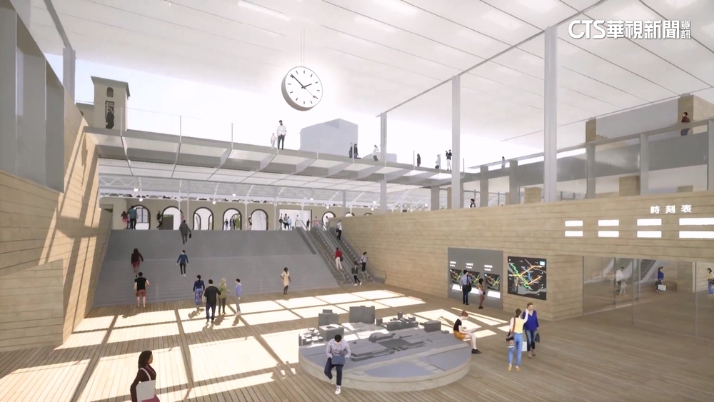 台南新車站　2026　完工！　打造下沉廣場結合建築美學　出站如置身美術館