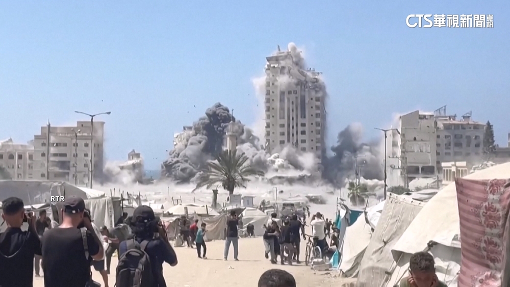 以軍連日轟炸加薩高樓　住宅夷平地已知45死