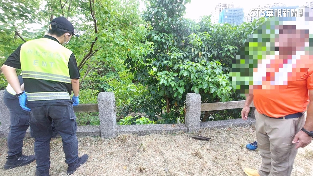 淡水健行活動意外！圍欄突斷裂　七旬翁摔5公尺高不治