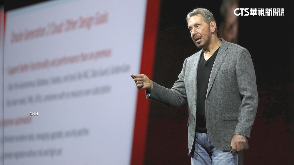 甲骨文股價飆漲40%　創辦人艾里森成世界首富