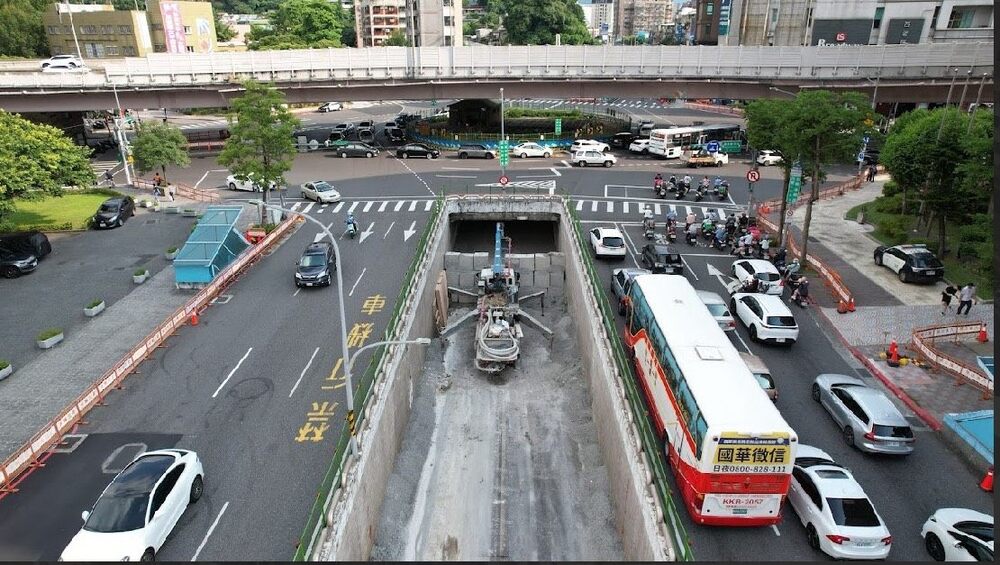 公館圓環施工首個上班日　李四川：車流順暢.達到預期效果