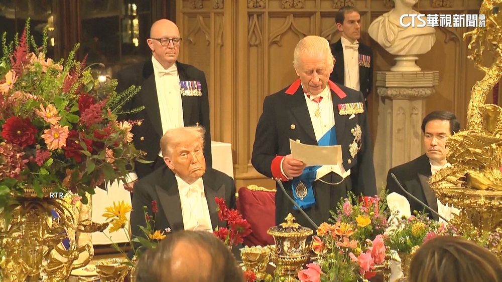 迎接川普　英國舉辦史上規模最大軍事歡迎儀式